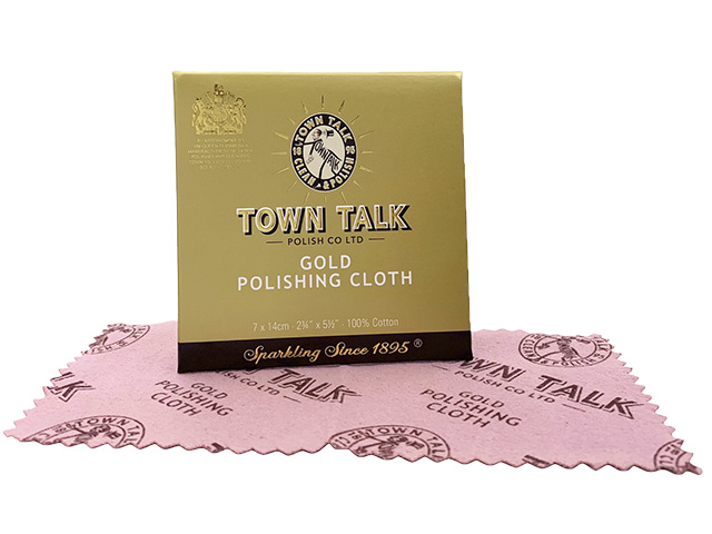 Town Talk Anti-Tarnish Silver & Brilliant Gold Polishing Cloth Set - 12 x  18
